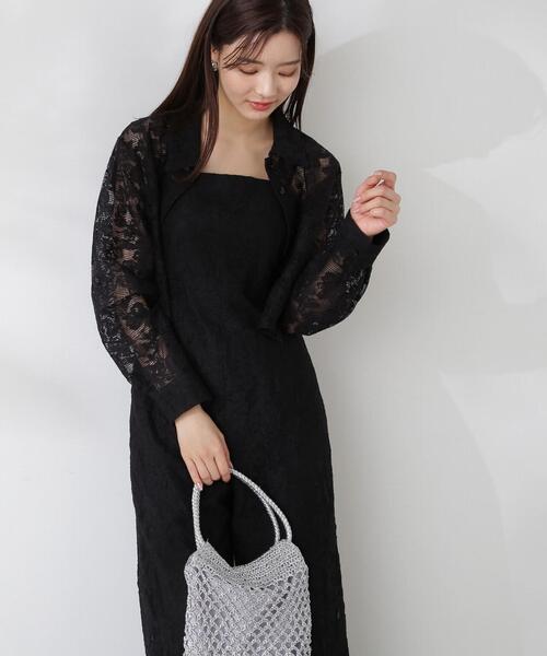 PROPORTION BODY DRESSING(プロポーションボディドレッシング)の「メッシュレースシャツ / 1214110410(シャツ/ブラウス・レディース・ブラック/ホワイト・FREE)」の8枚目の写真