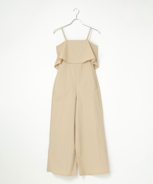 notch.（ノッチ）の「ビスチェ風サロペット（サロペット/オーバーオール・レディース・ネイビー/ベージュ・M）」の15枚目の写真