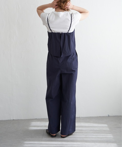 notch.（ノッチ）の「ビスチェ風サロペット（サロペット/オーバーオール・レディース・ネイビー/ベージュ・M）」の12枚目の写真