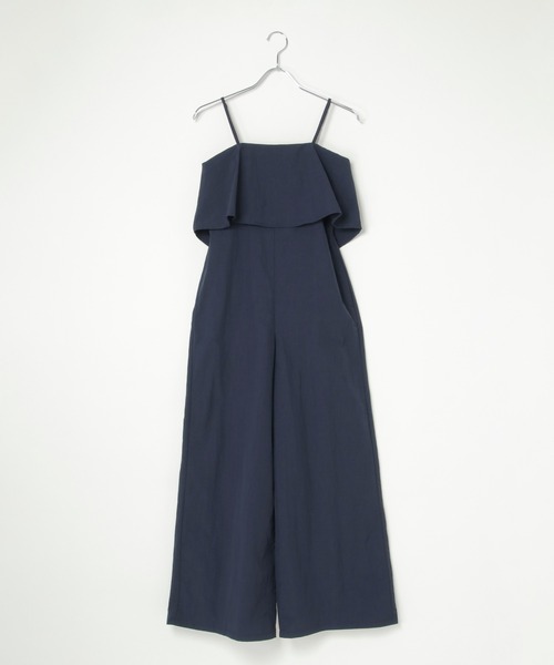 notch.（ノッチ）の「ビスチェ風サロペット（サロペット/オーバーオール・レディース・ネイビー/ベージュ・M）」の14枚目の写真