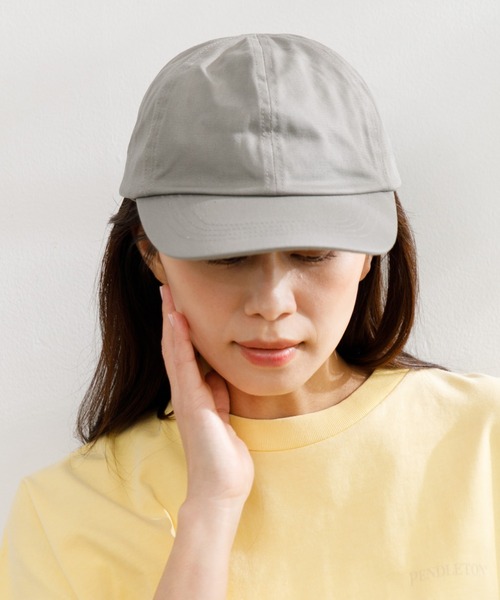 upperhights(アッパーハイツ)の「upper hights Ivy CAP(キャップ・レディース・グレー/ベージュ・57)」の2枚目の写真