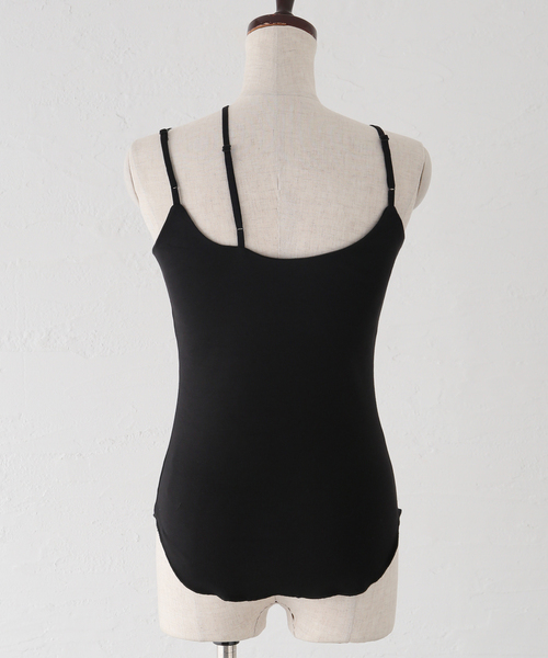 JOINT WORKS（ジョイントワークス）の「【COMMRE / コムル】2WAY ストラップキャミ（キャミソール・レディース・ブラック/ホワイト・FREE）」の11枚目の写真