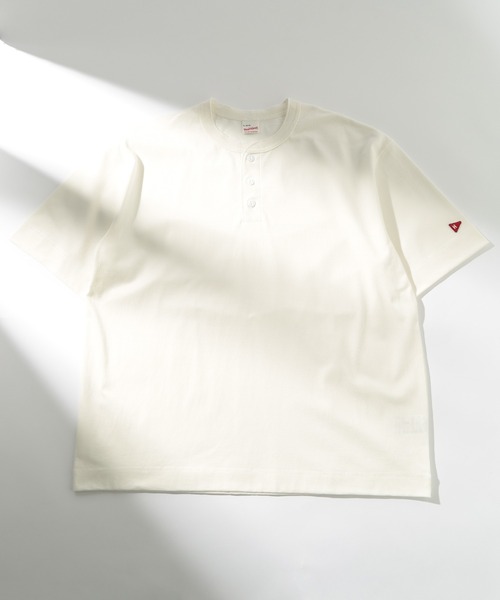 Healthknit(ヘルスニット)の「【Healthknit】ドライジャージー ヘンリーネックTシャツ /51038(Tシャツ/カットソー・メンズ・チャコールグレー/ホワイト/イエロー・M/L)」の17枚目の写真