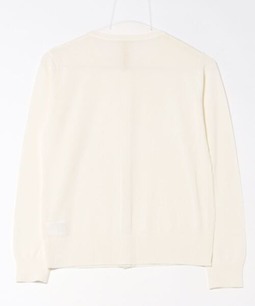 Q（キュー）の「UVクルーカーデ（カーディガン/ボレロ・レディース・グリーン系/ホワイト/ラベンダー・MEDIUM）」の4枚目の写真