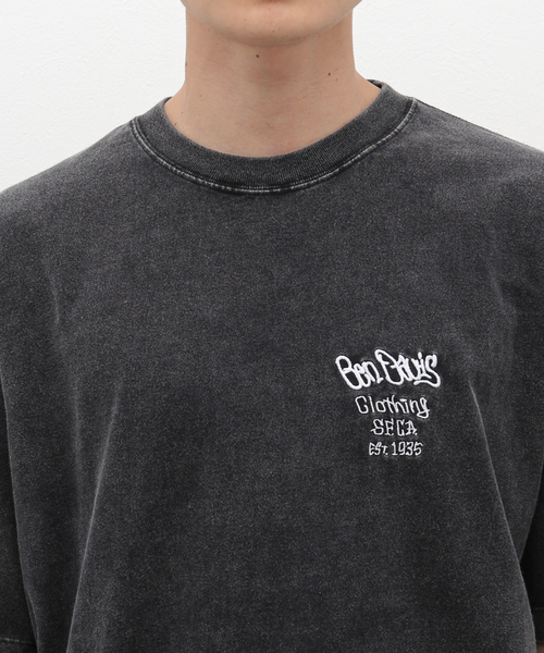 B.C STOCK（ベーセーストック）の「BEN DAVIS (ベンデイビス) ball powder Tシャツ（Tシャツ/カットソー・メンズ・ブラック/ホワイト・LARGE/MEDIUM）」の9枚目の写真