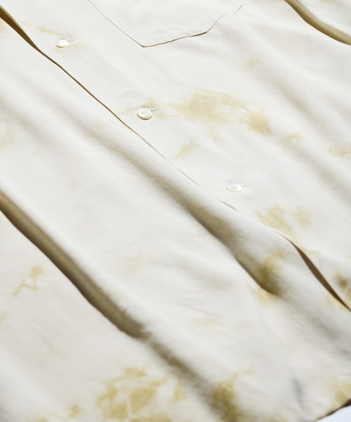 SUNNY SPORTS(サニースポーツ)の「SUNNY SPORTS / サニースポーツ TIE-DYE BOX SHIRTS タイダイ ボックスシルエット レーヨン半袖シャツ(シャツ/ブラウス・メンズ・ブラック/ベージュ・MEDIUM/LARGE/X-SMALL)」の20枚目の写真
