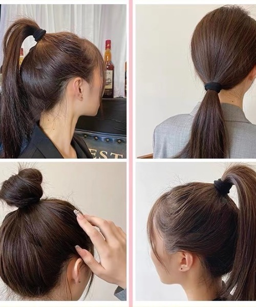 E&C closet…（イーアンドシークローゼット）の「ヘアゴム20点セット（ヘアゴム・レディース・ブラック/ブラウン/レインボー/マルチ・FREE）」の17枚目の写真