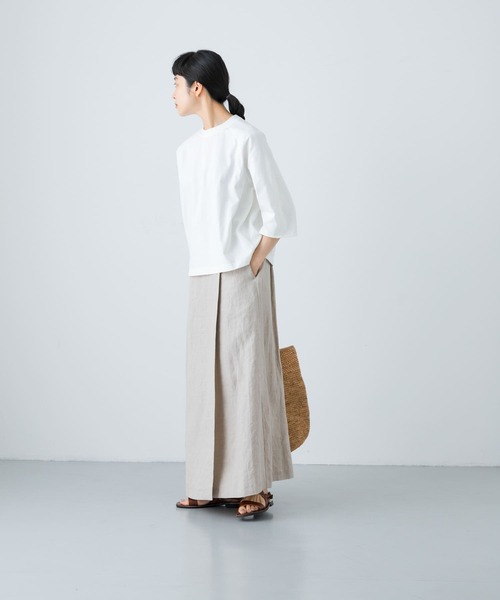 かぐれ（カグレ）の「5分袖ラグランカットソー（Tシャツ/カットソー