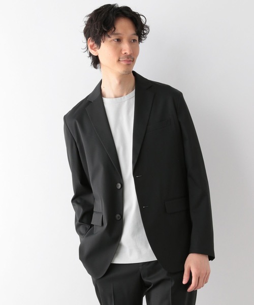 GLOBAL WORK(グローバルワーク)の「WWS 洗える速乾ジャケット/114167(テーラードジャケット・メンズ・ブラック/ダークブルー/チャコールグレー・MEDIUM/SMALL/LARGE)」の6枚目の写真
