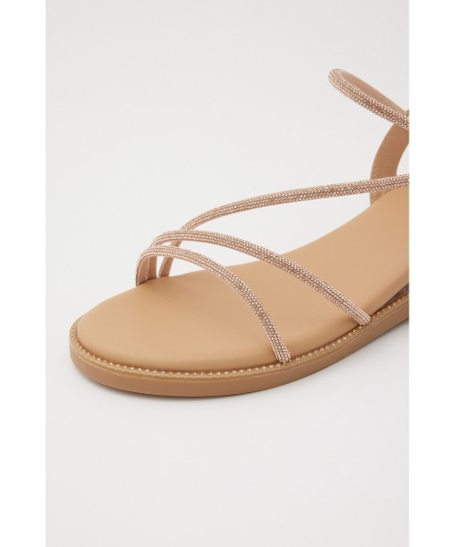 STACCATO(スタッカート)の「プルスコードストラップシャイニーフラット(サンダル・レディース・ベージュ/ブラック・22.5cm/24.5cm/24cm/23.5cm/23cm)」の15枚目の写真
