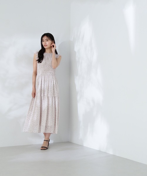 楊柳フリルスリーブワンピース NATURAL BEAUTY BASIC グリーン 楽天市場】楊柳フリルスリーブワンピース NATURAL BEAUTY BASIC