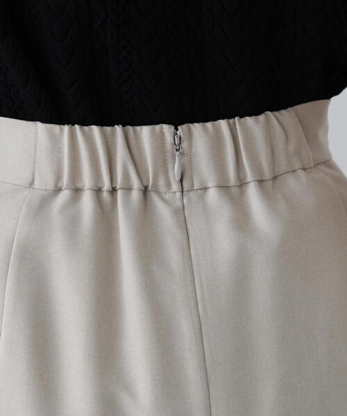 N.（N. Natural Beauty Basic）（エヌエヌナチュラルビューティーベーシック）の「◆ウォッシャブルＡラインスカート（スカート・レディース・ライトベージュ/チャコールグレー・SMALL/MEDIUM）」の20枚目の写真