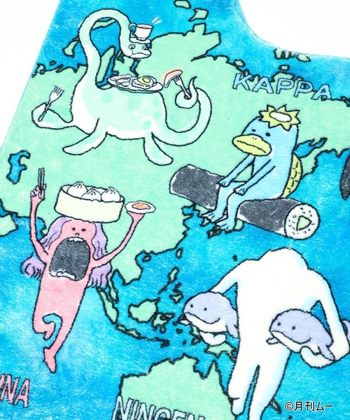 カッパ　マット 楽天市場】【SALE／50%OFF】【月刊ムー】コラボ ダイカット