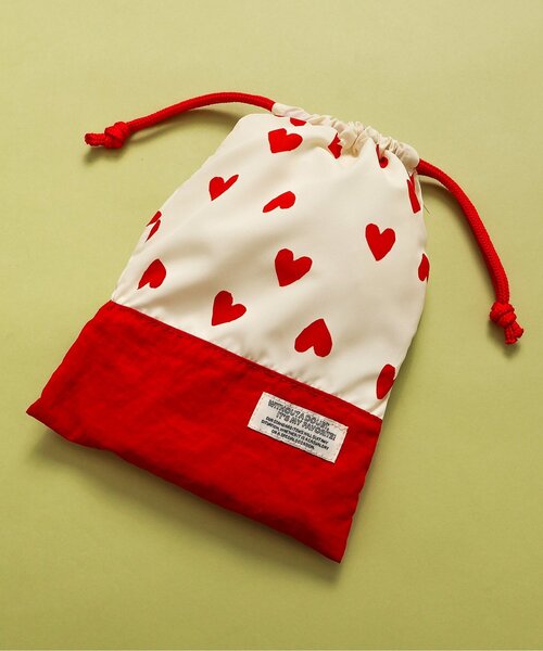 BREEZE（ブリーズ）の「巾着(Mサイズ)（ポーチ・キッズ・ブラック/レッド/ラベンダー/ブルー・MEDIUM）」の4枚目の写真