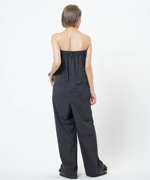 PROVOKE/プロヴォーク】別注ストライプオールインワン