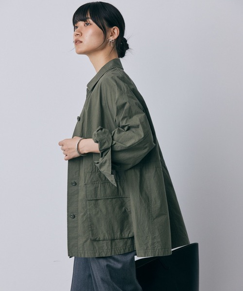 BABYLONE(バビロン)の「[OT}FRENCH FIELD JKT(ミリタリージャケット・レディース・カーキ/キャメル・フリー)」の13枚目の写真