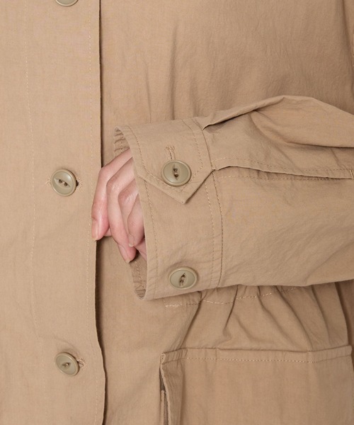 BABYLONE(バビロン)の「[OT}FRENCH FIELD JKT(ミリタリージャケット・レディース・カーキ/キャメル・フリー)」の21枚目の写真