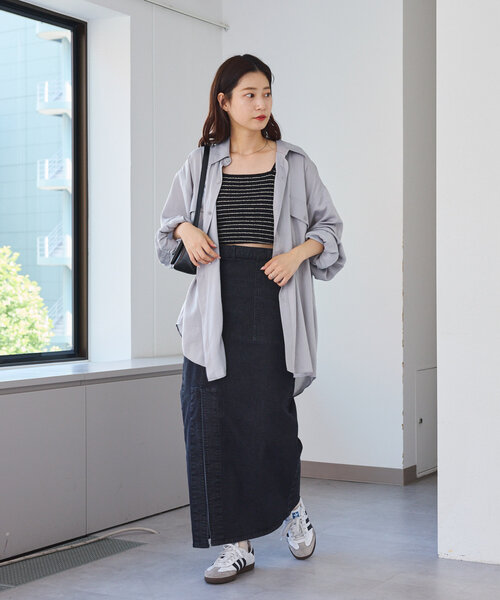 Kastane（カスタネ）の「ボーダーニットタンク（タンクトップ）」 - WEAR