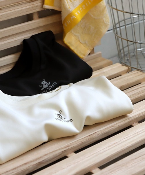 antiqua(アンティカ)の「ロゴプリントTシャツ(Tシャツ/カットソー・レディース・ブラック/ホワイト・P/R)」の18枚目の写真