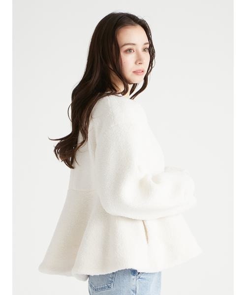 CELFORD（セルフォード）の「ボアペプラムジャケット（その他