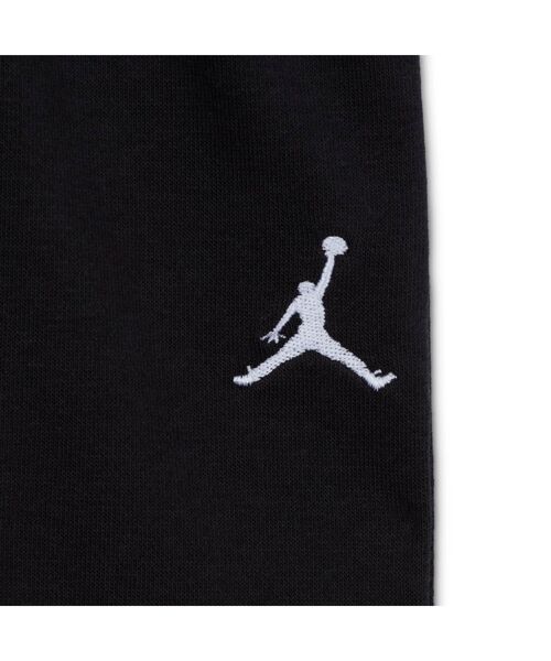 NIKE(ナイキ)の「ジョーダン MJ ブルックリン ベビー ツーピース プリント フレンチ テリー パーカー セットアップ / Jordan MJ Brooklyn Baby (12-24M) 2-Piece Printed French Terry Hoodie Set<80-90cm 展開>(セットアップ・キッズ・ネイビー/ブラック・90/80/85)」の4枚目の写真