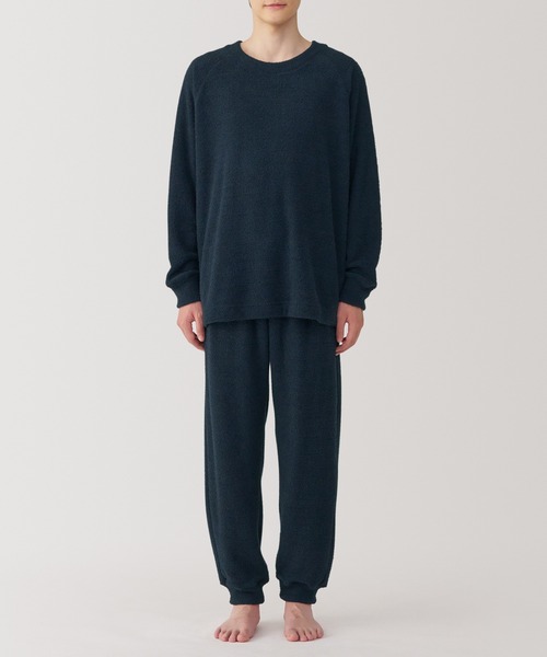 TENTAIL ネイビー フリース素材ルームウェアセット TENTAIL ネイビー フリース素材ルームウェアセット TENTAIL ネイビー