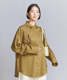 BEAUTY&YOUTH UNITED ARROWS | セルロース エンブロイダリー シャツ(シャツ/ブラウス)
