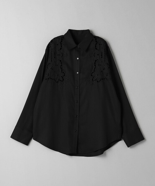BEAUTY&YOUTH UNITED ARROWS（ビューティーアンドユースユナイテッドアローズ）の「セルロース エンブロイダリー シャツ（シャツ/ブラウス・レディース・オリーブ/ブラック・FREE）」の15枚目の写真