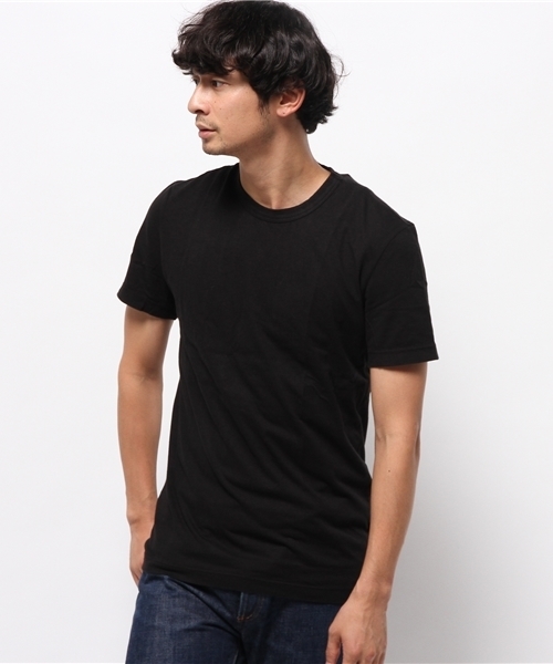 JAMES PERSE(ジェームスパース)の「JAMES PERSE Tシャツ(Tシャツ/カットソー・メンズ・ブラック/グリーン・1/00/0)」の1枚目の写真