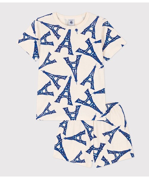 半袖パジャマ（ルームウェア/パジャマ）｜PETIT BATEAU（プチバトー）