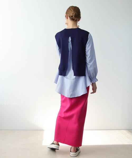 Three Four Time（ｽﾘｰﾌｫｰﾀｲﾑ）の「ダンボールスカート（スカート・レディース・ブラック/ブルー/ピンク・FREE）」の13枚目の写真