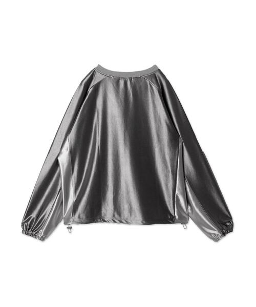 WEGO（ウィゴー）の「WEGO/サテンゲームグラフィックプルオーバー（Tシャツ/カットソー・レディース・ピンク/ネイビー/グレー/ワイン・FREE）」の14枚目の写真