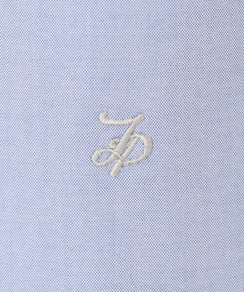 J.PRESS（ジェイプレス）の「【洗える】PINオックス ボタンダウン シャツ（シャツ/ブラウス・レディース・ブルー系/ホワイト系・T13/T15）」の7枚目の写真