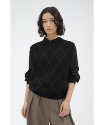 MARGARET HOWELL 襟付きニットセーター MARGARET HOWELL - MHL. DRY COTTON(襟付きコットンニット)の