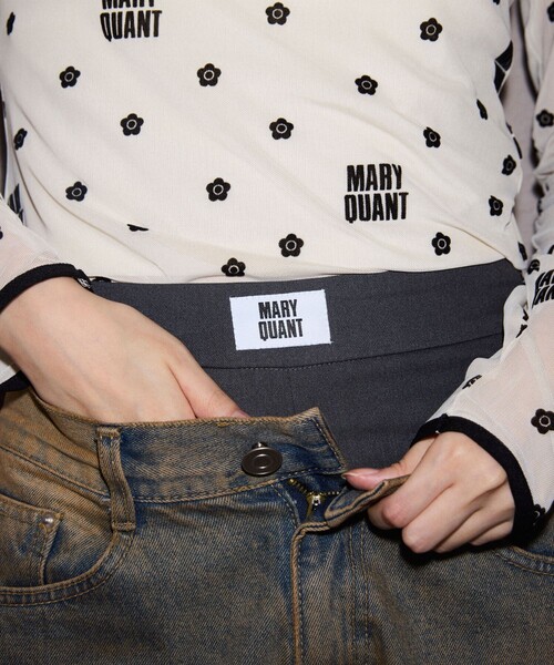 PUBLUX（パブリュクス）の「MARY QUANT × PUBLUX/マリークワント ショーツ付き リボン 巻きスカート　限定展開（スカート・レディース・グレー/ブラック・M/S）」の10枚目の写真