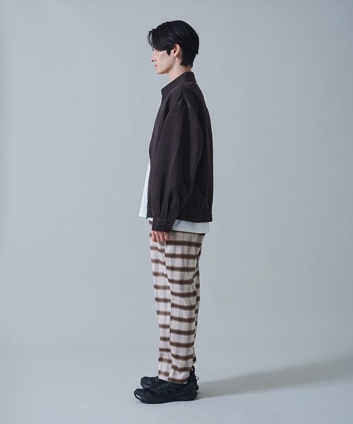 BROWNY(ブラウニー)の「BROWNY/チェックテーパードスラックス(スラックス・メンズ・ベージュ系その他2/ブルー系その他2・MEDIUM/LARGE)」の10枚目の写真