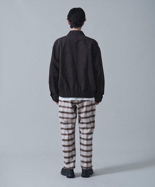 BROWNY(ブラウニー)の「BROWNY/チェックテーパードスラックス(スラックス・メンズ・ベージュ系その他2/ブルー系その他2・MEDIUM/LARGE)」の11枚目の写真
