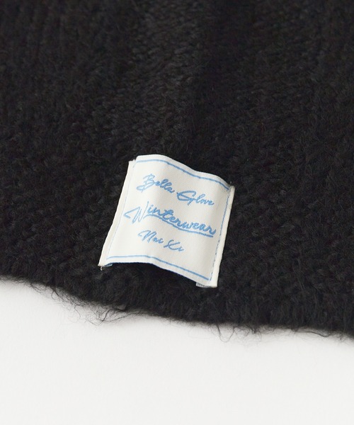 ROOPTOKYO（ループトウキョウ）の「フロントパールボタン ニット バラクラバ（ニットキャップ/ビーニー・レディース・アイボリー/ブラック/グレー/レッド・FREE）」の9枚目の写真