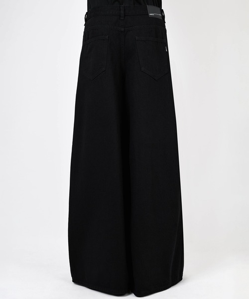 LAD MUSICIAN（ラッドミュージシャン）の「12oz FLAT DENIM HAKAMA PANTS（デニムパンツ・メンズ・ブラック・46/44/42）」の5枚目の写真