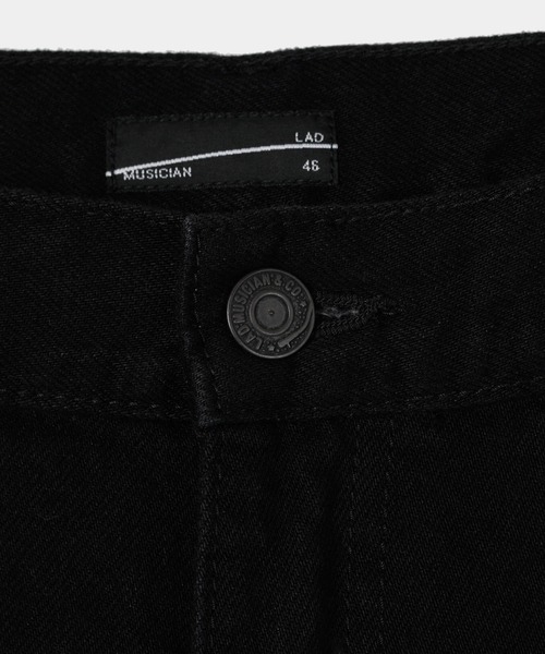 LAD MUSICIAN（ラッドミュージシャン）の「12oz FLAT DENIM HAKAMA PANTS（デニムパンツ・メンズ・ブラック・46/44/42）」の6枚目の写真