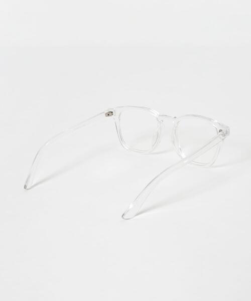 SMELLY(スメリー)の「ウェリントンクリアダテメガネ(メガネ・レディース・クリア・-)」の8枚目の写真
