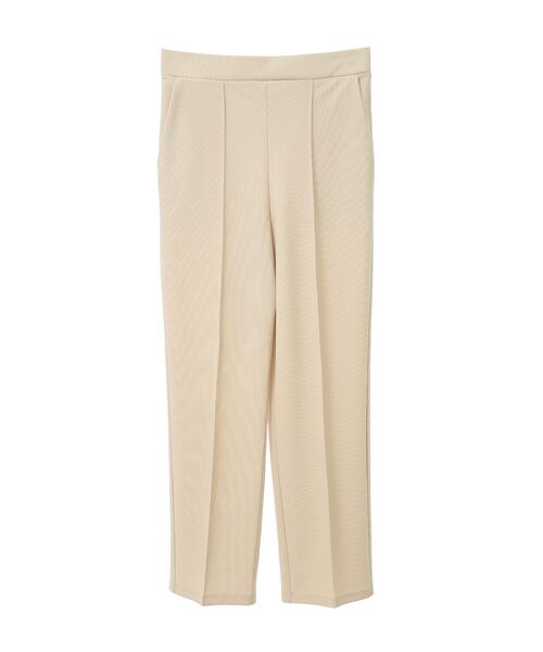 Green　Parks（グリーンパークス）の「らくスレ　ストレートパンツ（スラックス・レディース・オレンジ/ブラック/グレイッシュベージュ/ホワイト系その他2・FREE）」の6枚目の写真