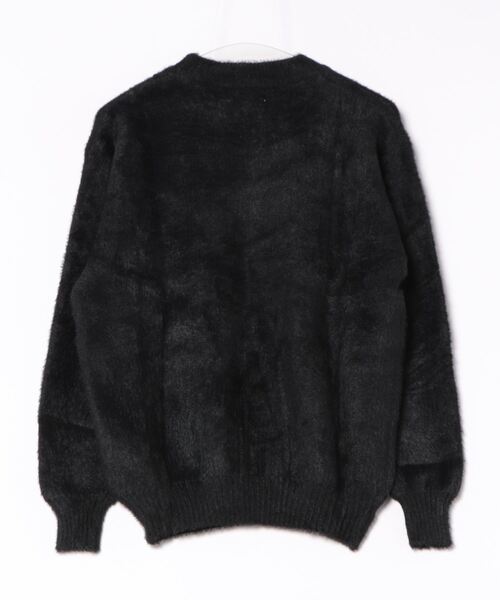 aimoha(アイモハ)の「aimoha men Shaggy Jacquard Knit(ニット/セーター・メンズ・ベージュ/ホワイト/ブラック/アーミー/グレー・MEDIUM/LARGE/X-LARGE/XX-LARGE/XXX-LARGE)」の6枚目の写真