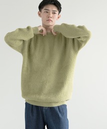 aimoha（アイモハ）の「aimoha men Shaggy Jacquard Knit（ニット/セーター）」