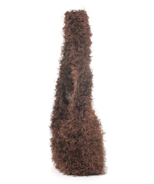 LAKOLE（ラコレ）の「シャギーボアショルダーバッグ / 147018（ショルダーバッグ・レディース・グレー/ブラウン/ベージュ・FREE）」の4枚目の写真