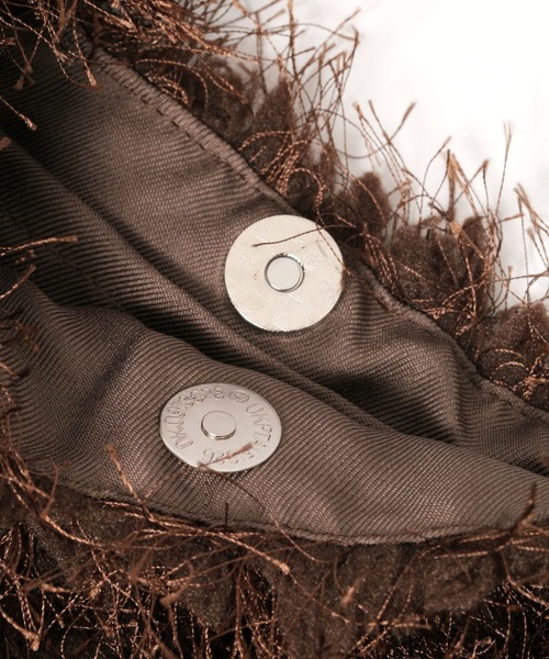 LAKOLE（ラコレ）の「シャギーボアショルダーバッグ / 147018（ショルダーバッグ・レディース・グレー/ブラウン/ベージュ・FREE）」の9枚目の写真