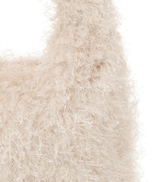 LAKOLE（ラコレ）の「シャギーボアショルダーバッグ / 147018（ショルダーバッグ・レディース・グレー/ブラウン/ベージュ・FREE）」の14枚目の写真