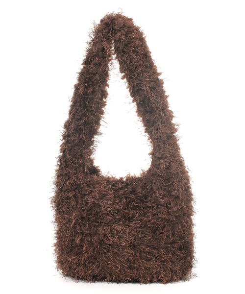 LAKOLE（ラコレ）の「シャギーボアショルダーバッグ / 147018（ショルダーバッグ・レディース・グレー/ブラウン/ベージュ・FREE）」の18枚目の写真