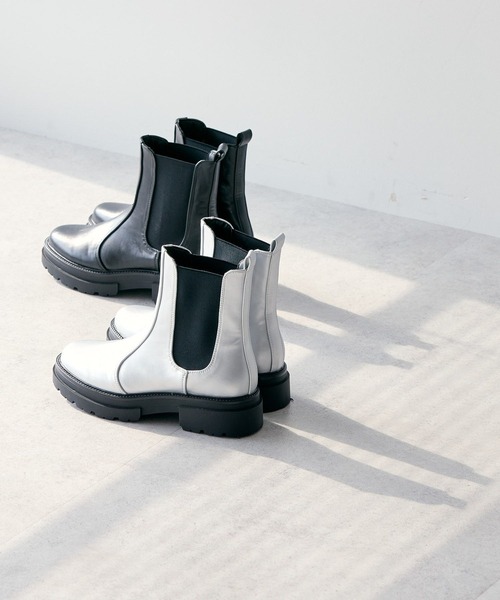 【定価7万】dairiku 22ss サイドゴアブーツ 白　26cm 定価7万】dairiku 22ss サイドゴアブーツ 白 26cm