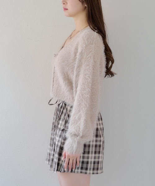 セール】シャギーショートカーディガン（カーディガン/ボレロ